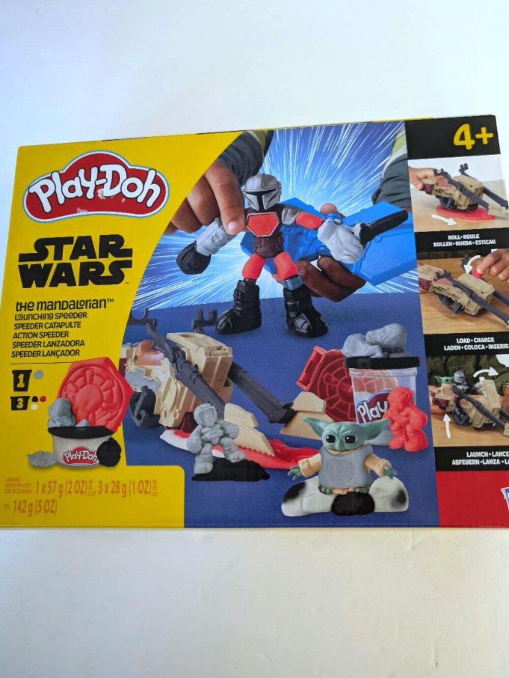 Play-Doh Star Wars: The Mandalorian Launching Speeder Playset - New / Sealed